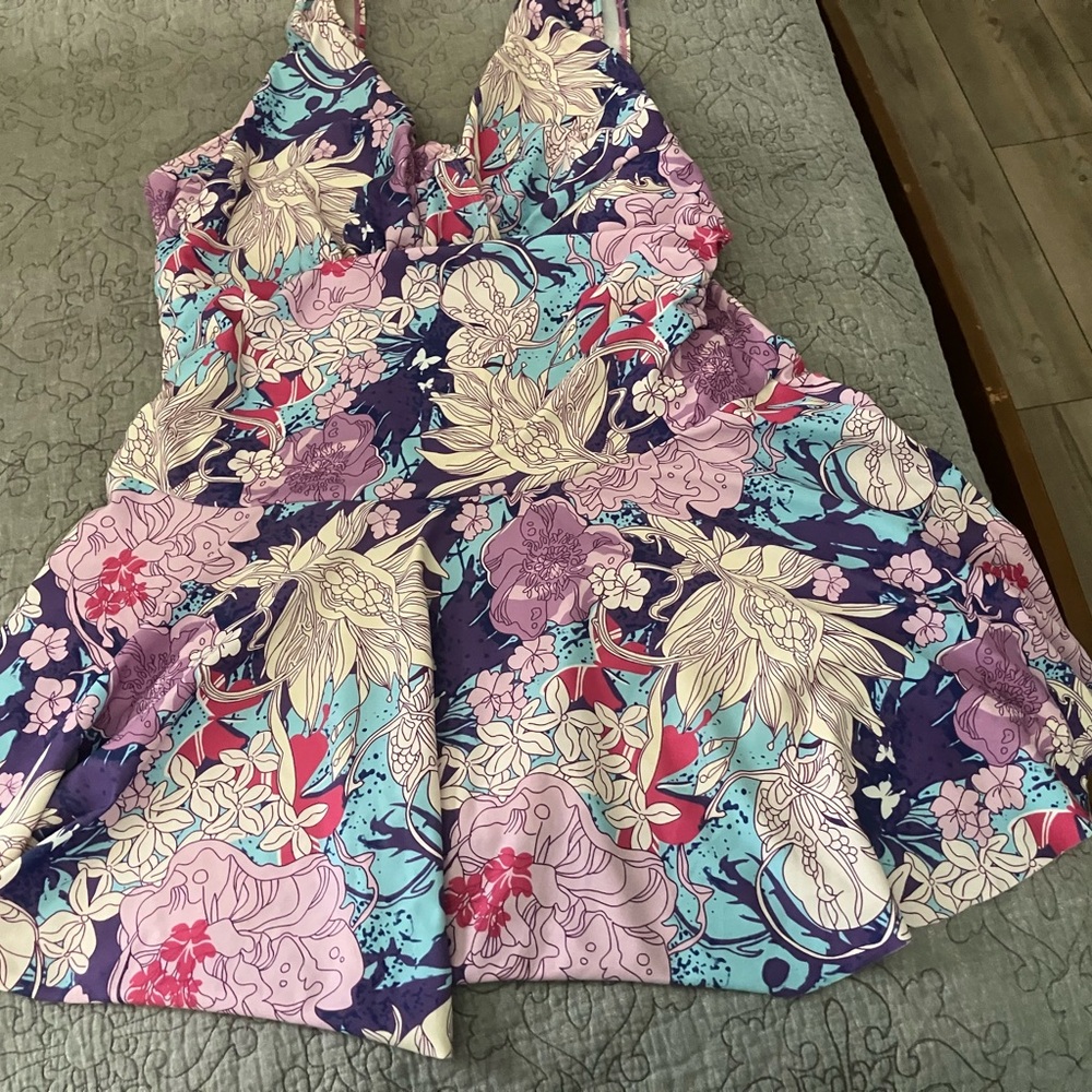 Floral Women's Swim Dress